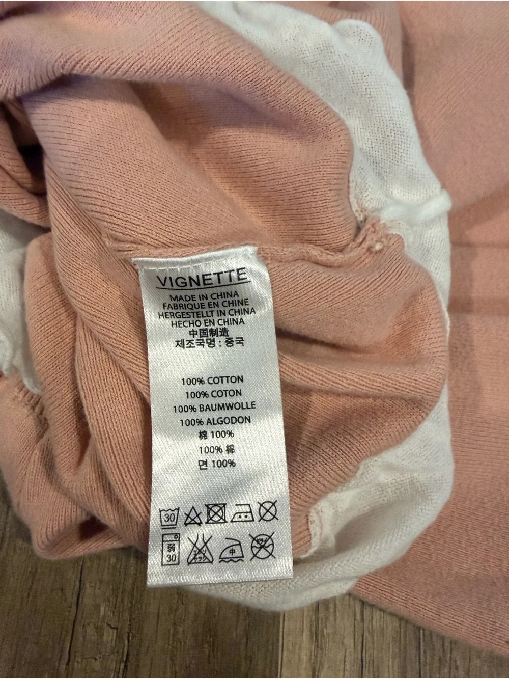 Vignette soft pink